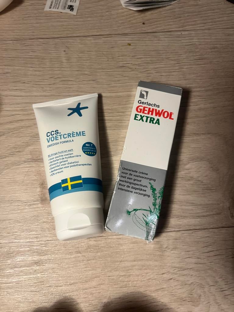 CCS Voetcrème en Gerlach Gehwol Extra, Verzenden, Nieuw, Bodylotion, Crème of Olie