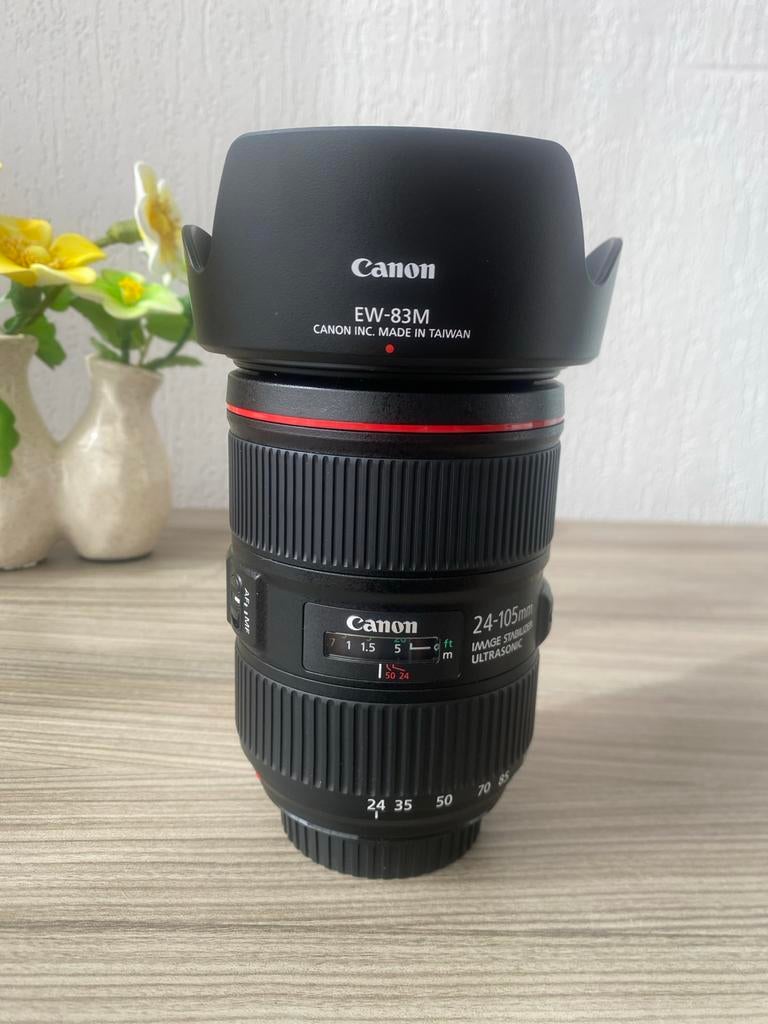 Canon EF 24-105mm f/4L IS II USM lens NIEUW IN DOOS, Audio, Tv en Foto, Fotografie | Lenzen en Objectieven, Ophalen of Verzenden