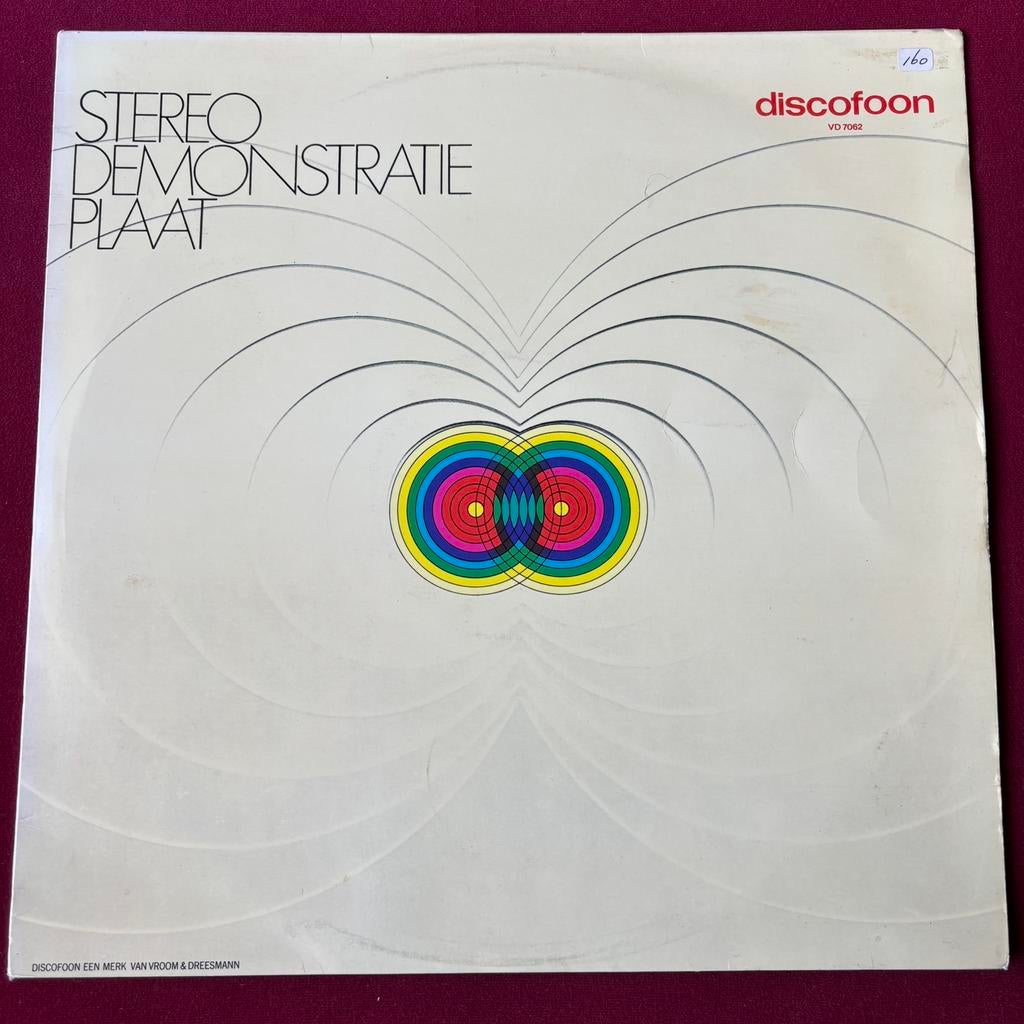 Stereo Demonstratie Plaat / Discofoon lp elpee, Cd's en Dvd's, Vinyl | Overige Vinyl, Ophalen of Verzenden, Zo goed als nieuw