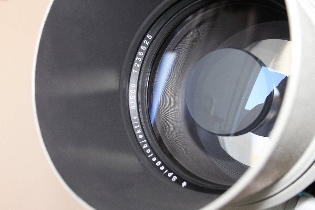 Carl Zeiss Jena 4.0/500mm. met Berlebach statief., Ophalen, 1960 tot 1980, Lens of Lenzen
