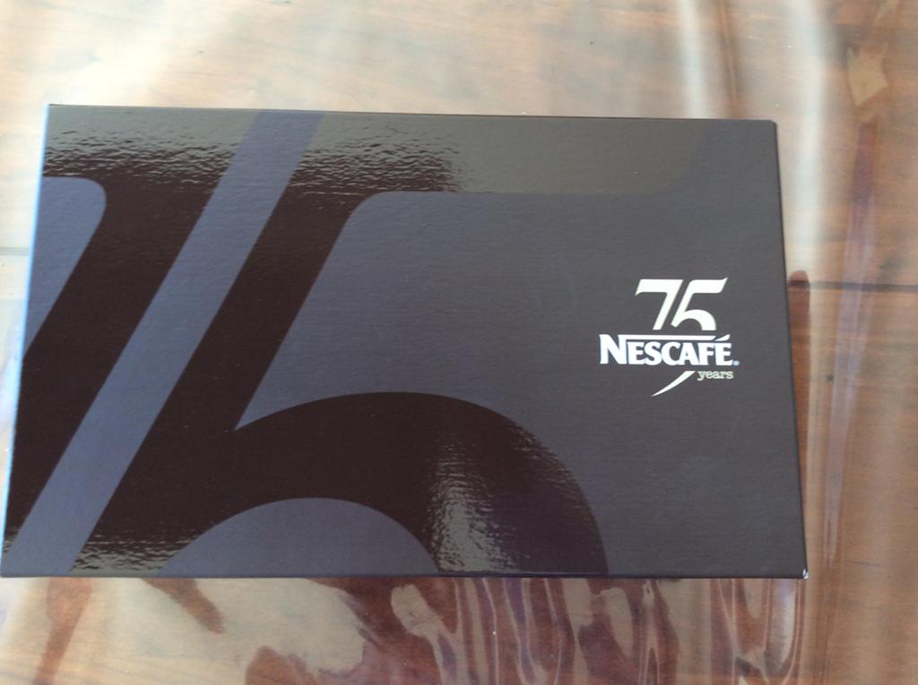 Nescafe cadeau doos 75 jaar jubileum Le Café Noir, Ophalen of Verzenden