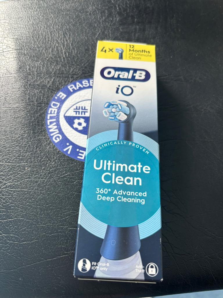 Oral-B iO Ultimate Clean Opzetborstels - 4 stuks, Witgoed en Apparatuur, Ophalen of Verzenden, Nieuw, Mondverzorging