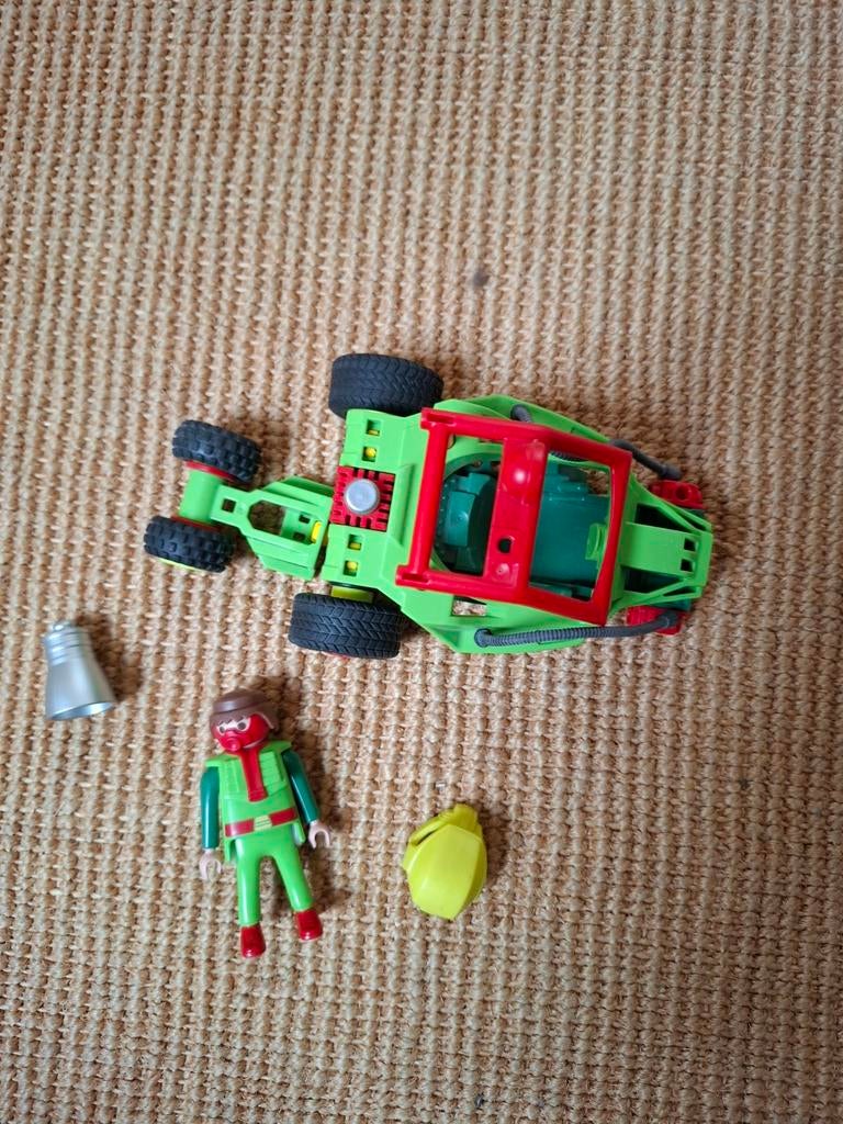 Playmobil voertuig met figuur en accessoires, Ophalen of Verzenden, Gebruikt, Complete set