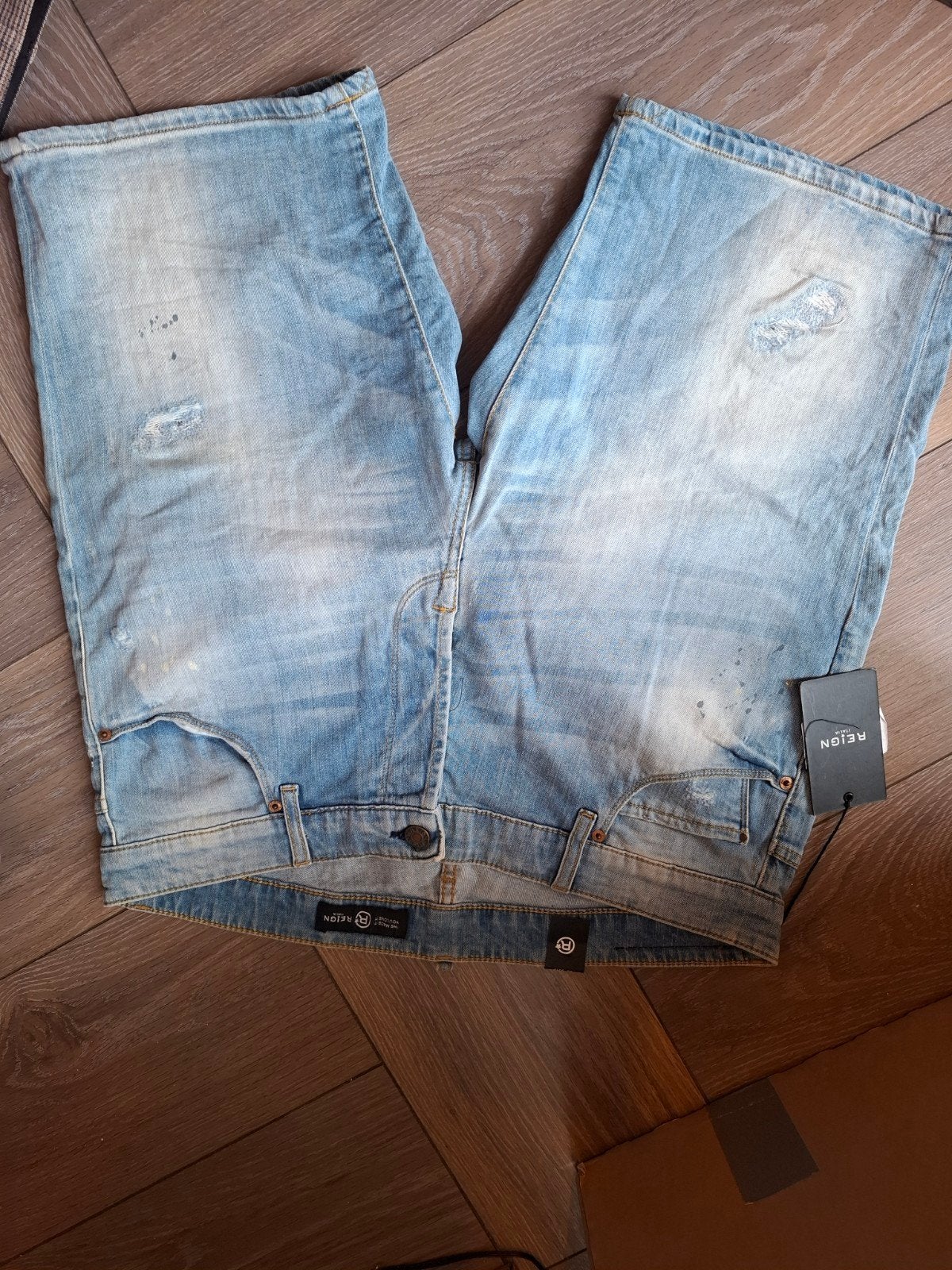 Reign jeans shorts - Nieuw met kaartjes, Reign, Blauw, Nieuw, W32 (confectie 46) of kleiner