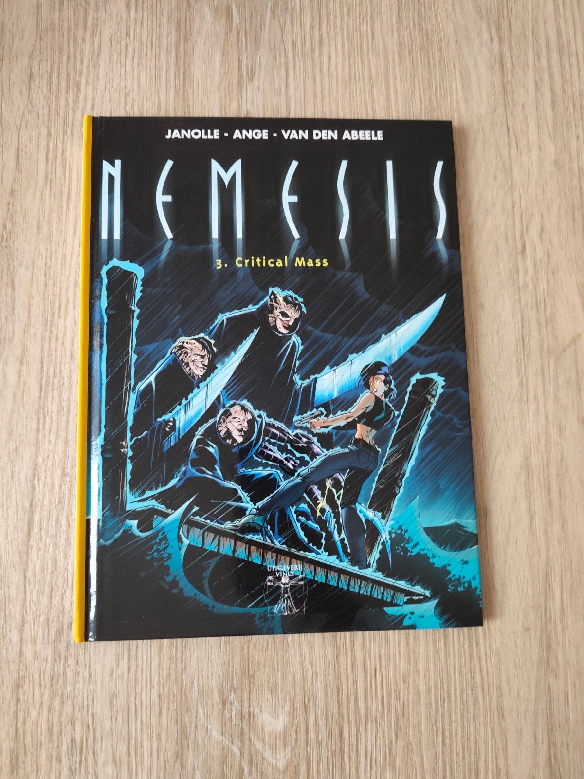 Nemesis 3: Critical Mass - Stripboek, Eén stripboek, Ophalen of Verzenden, Zo goed als nieuw, Janolle, Ange, Van Den Abeele