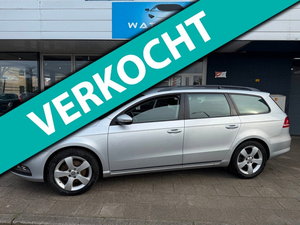 Volkswagen Passat Variant 1.4 TSI Trendline BlueMotion NAVI|, Voorwielaandrijving, Euro 5, Stof, Zwart