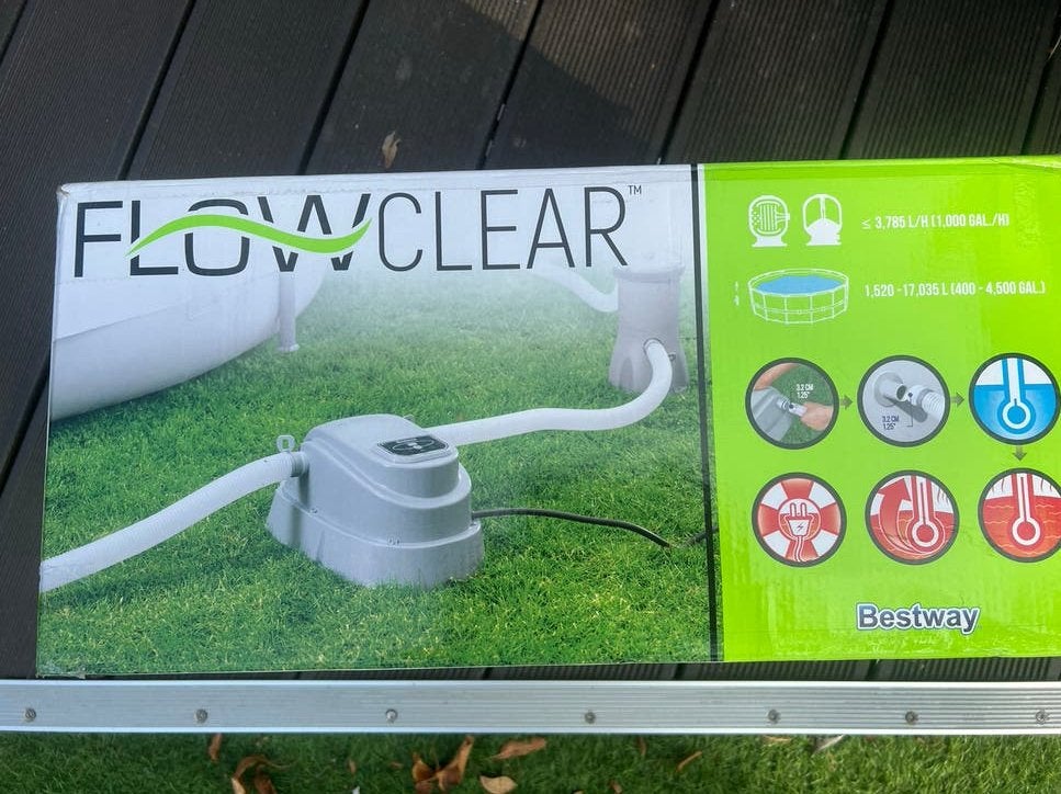 Bestway Flowclear Zwembad Verwarming 2800W, Ophalen of Verzenden, Gebruikt, Verwarming