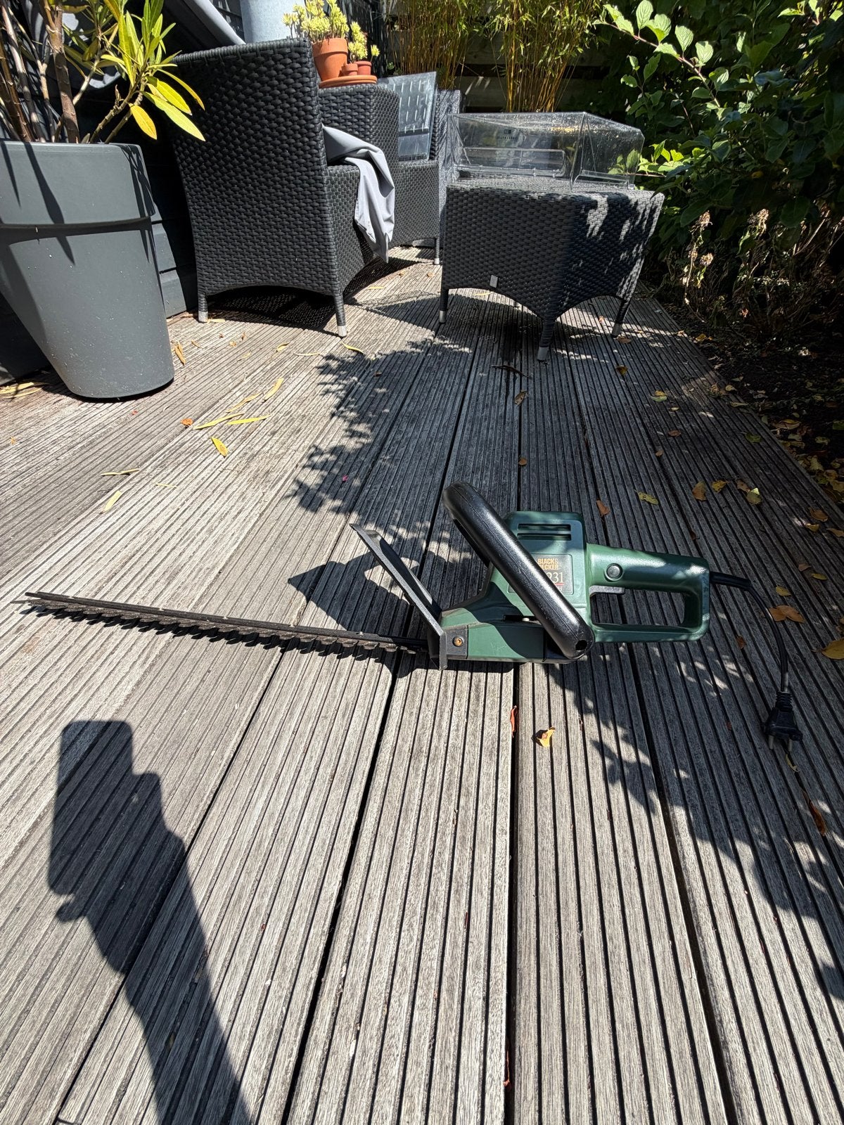 Black & Decker GT 231 Heggenschaar - 50cm/20 inch, Ophalen, Gebruikt, Elektrisch