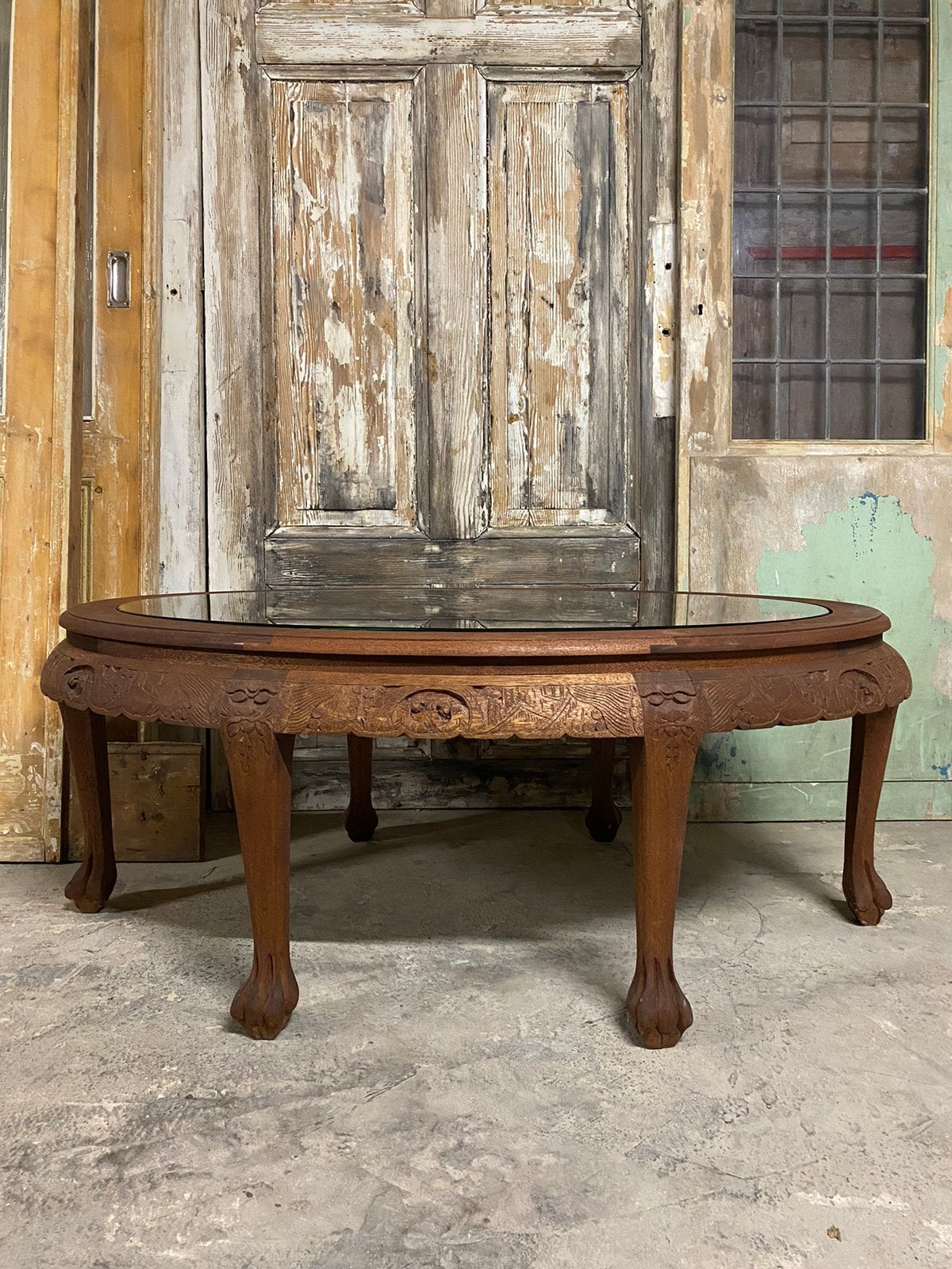 Vintage jaren ‘50 Chinese theetafel/ salontafel. Origineel., Ophalen