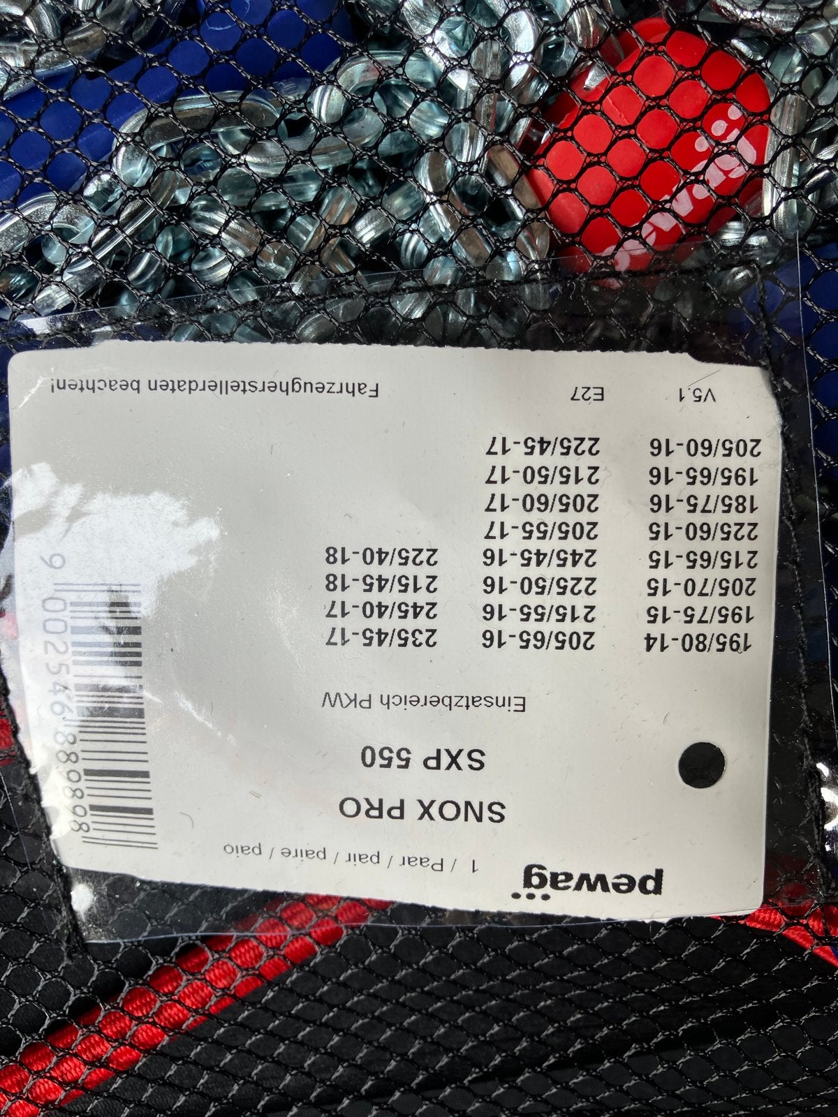 Pewag Snox Pro SXP 550 Sneeuwkettingen, Ophalen of Verzenden, Nieuw