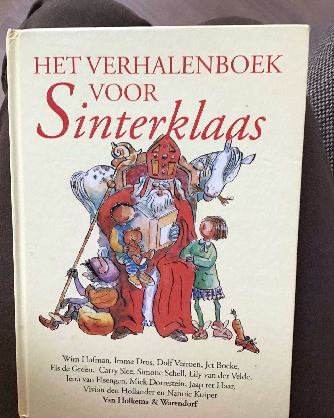 Het Verhalenboek voor Sinterklaas en Kerstmis - Wim Hofman, Ophalen of Verzenden, Zo goed als nieuw, Fictie algemeen
