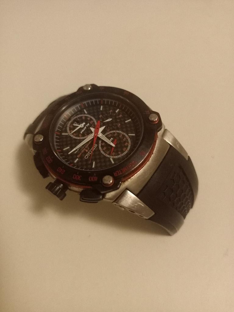 Seiko F1 Honda Racing team horloge, Ophalen, Seiko, Staal, Polshorloge