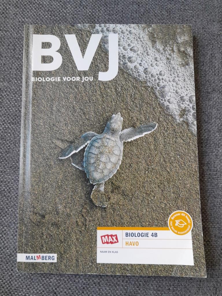 BVJ Biologie voor jou 4B HAVO Malmberg, Boeken, Schoolboeken, Gelezen, Biologie, Ophalen of Verzenden, Marianne Gommers