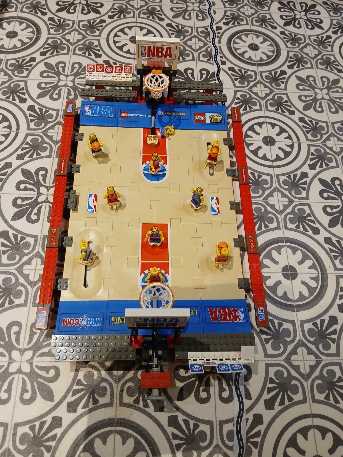 Vintage Lego set 3432 NBA Lego sports, Ophalen of Verzenden, Gebruikt