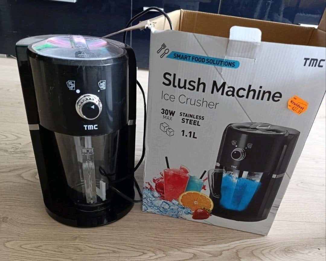 TMC Slush Machine / Ice Crusher 1.1L - Zo goed als nieuw, Ophalen of Verzenden, Nieuw