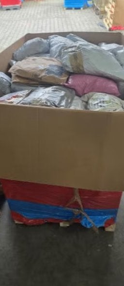 3 groothandel kleding partij handel merk retour pallets, Ophalen, Nieuw