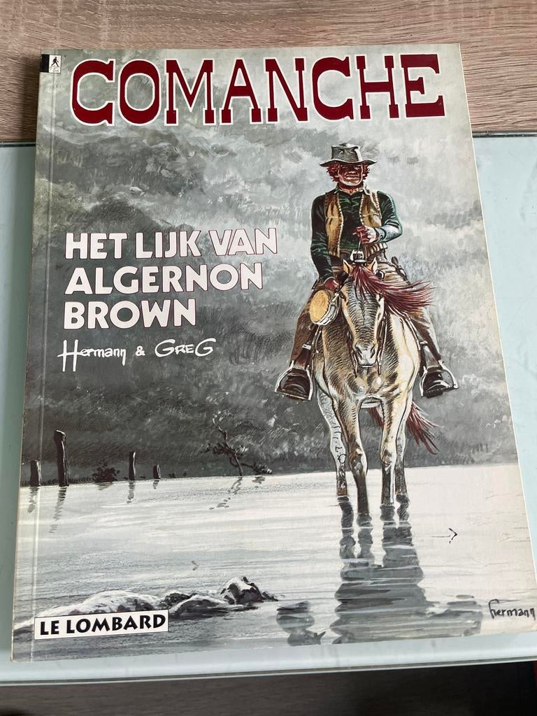 Comanche - Het Lijk van Algernon Brown (Hermann & Greg), Boeken, Stripboeken, Eén stripboek, Ophalen, Gelezen