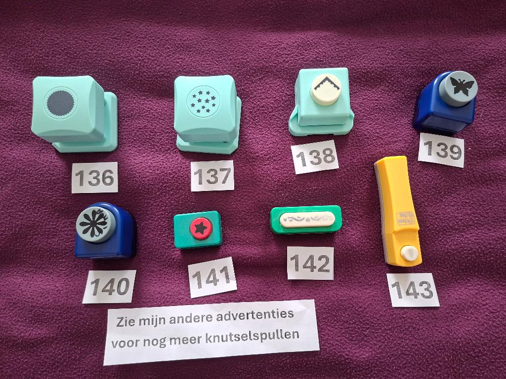 Ponsen (nr 136 t/m 143), Hobby en Vrije tijd, Ophalen of Verzenden, Overige thema's, Pons of Mal
