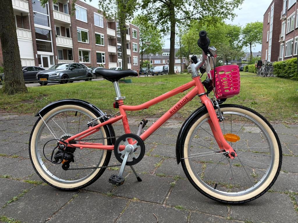 Meisjes Riverside fiets 20 inch, Ophalen, Velgrem, Versnellingen, Zo goed als nieuw