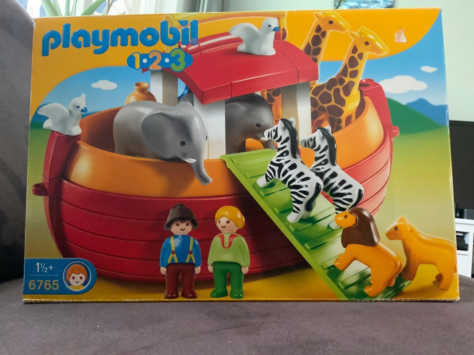 Playmobil 1.2.3. Ark van Noach (6765), Gebruikt, Complete set, 1.2.3, Ophalen of Verzenden