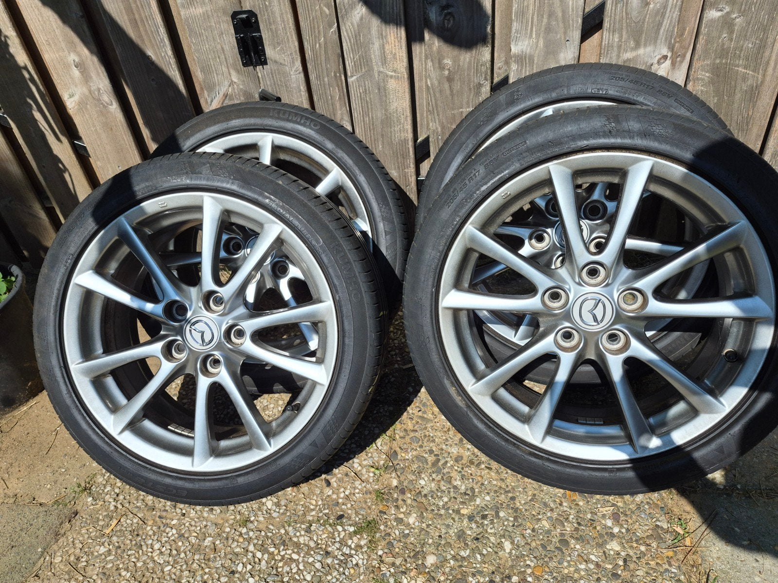 Orig OEM 17inch MX5 NC Niseko Lichtmetalen Velgen, Ophalen, Gebruikt, Banden en Velgen, 17 inch