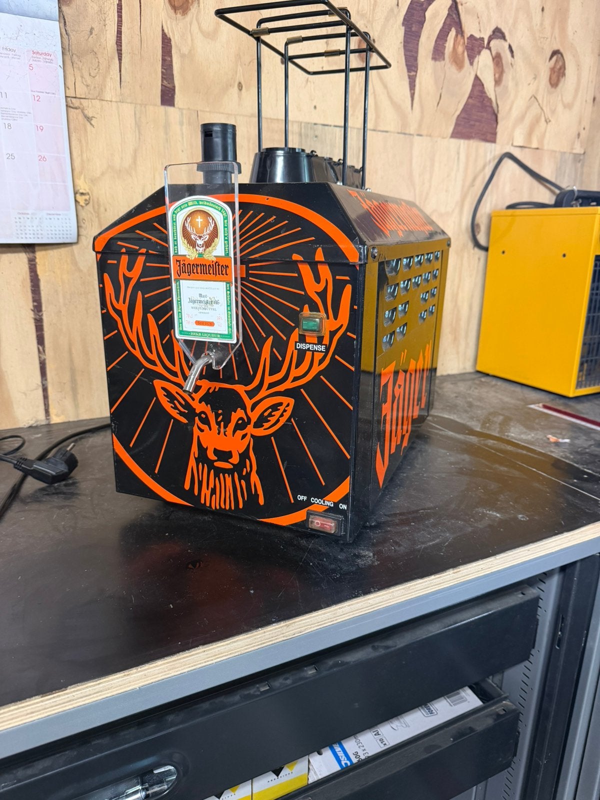 Jägermeister Tap / Dispenser – IJskoud!, Witgoed en Apparatuur, Ophalen, Gebruikt, Overige merken
