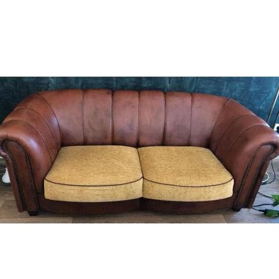 Schapenleren bank| Joris design, Ophalen, Art deco, ., 150 tot 200 cm