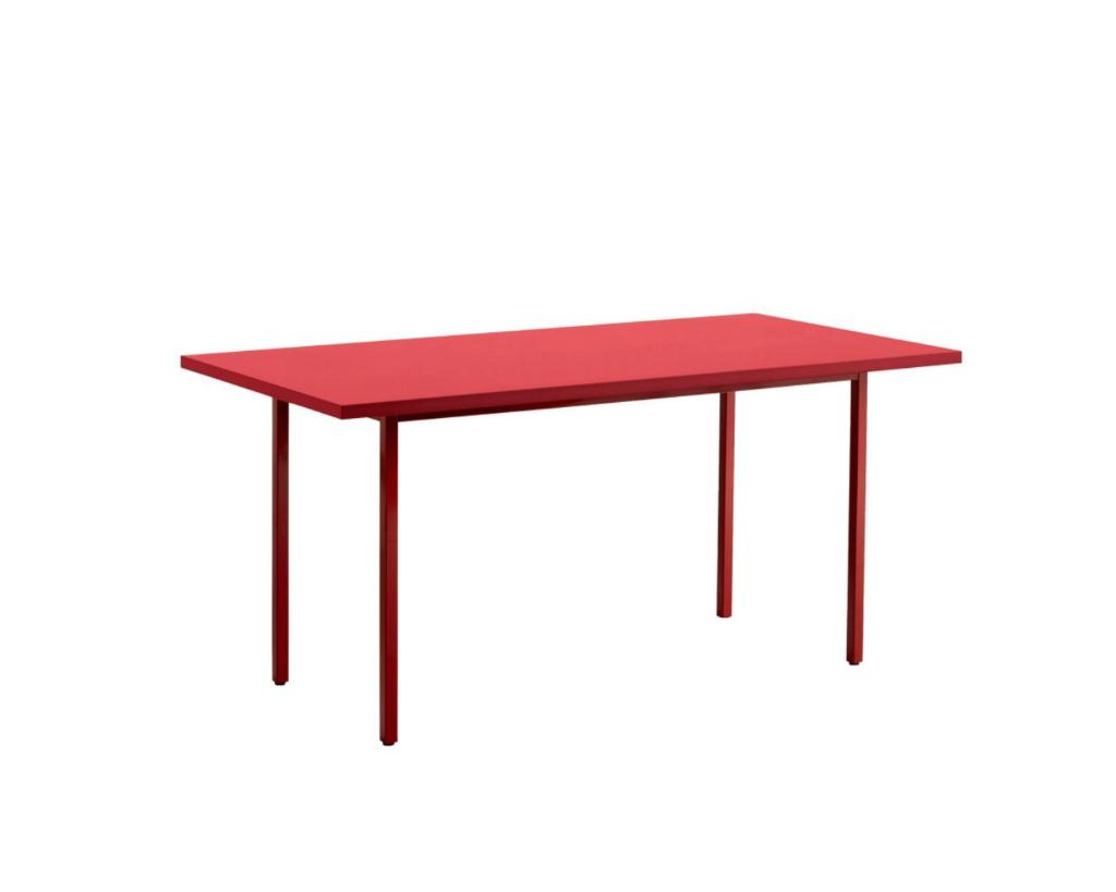 Hay Two-Colour tafel 160x82 rood | Van €1349 nu, Hay, Hay, Nieuw, Rechthoekig