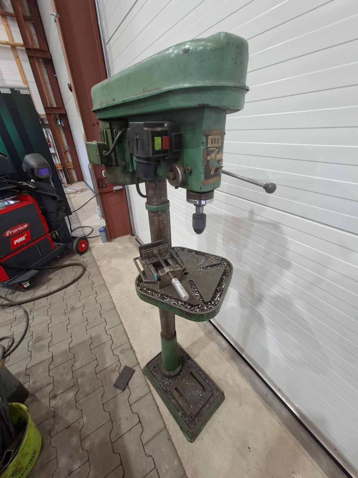kolomboormachine 380V 400V, Ophalen, Gebruikt, Kolomboormachine