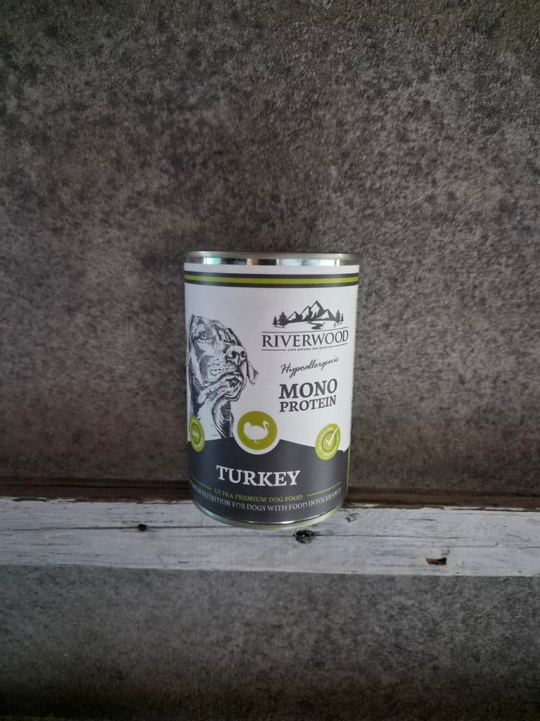 Riverwood MonoProtein Turkey, Dieren en Toebehoren, Dierenvoeding, Ophalen of Verzenden, Hond