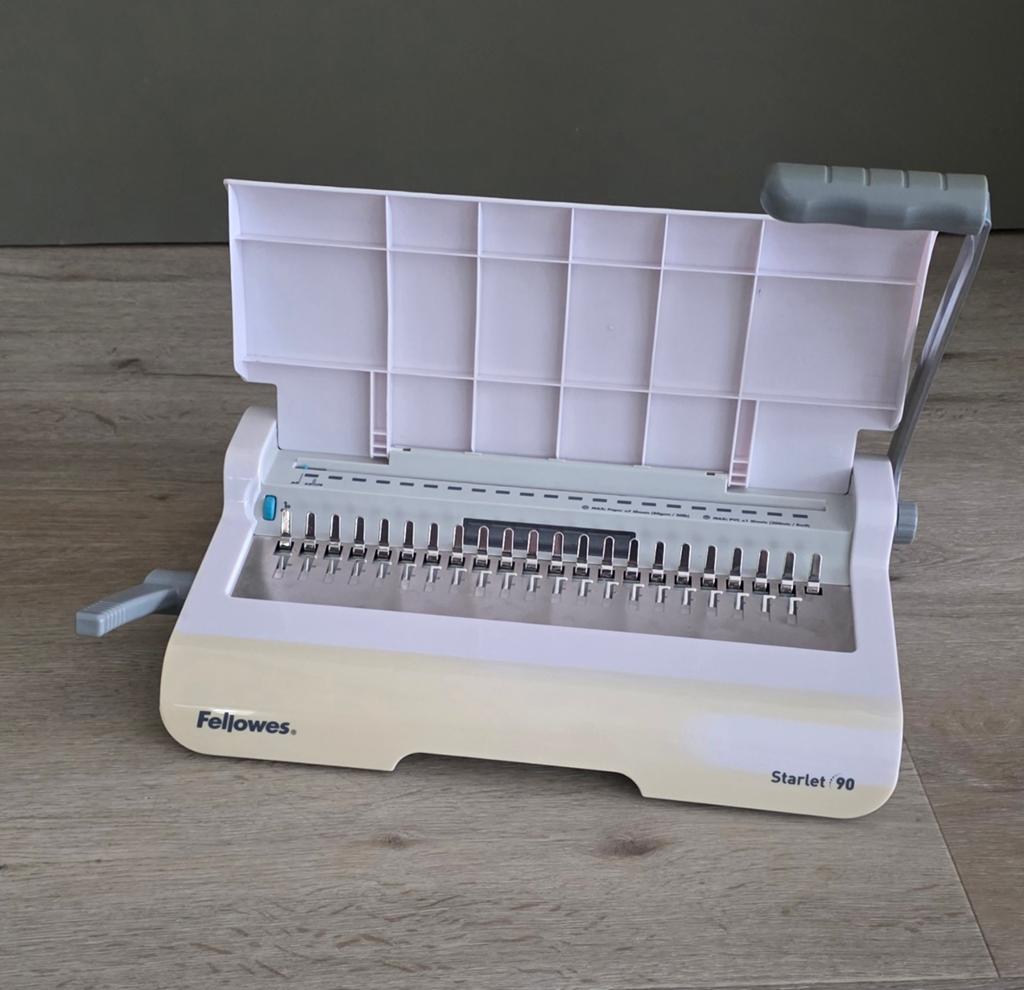 Fellowes Starlet 90 Inbindmachine, Diversen, Bureau-accessoires, Gebruikt, Ophalen of Verzenden