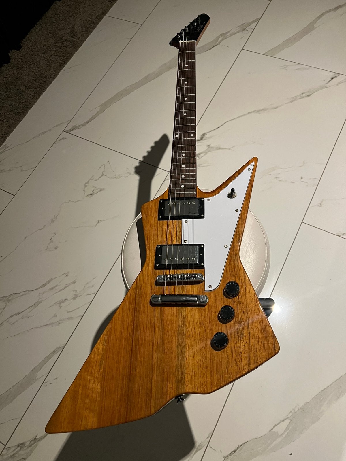 Harley Benton explorer, Ophalen, Nieuw, Solid body, Overige merken