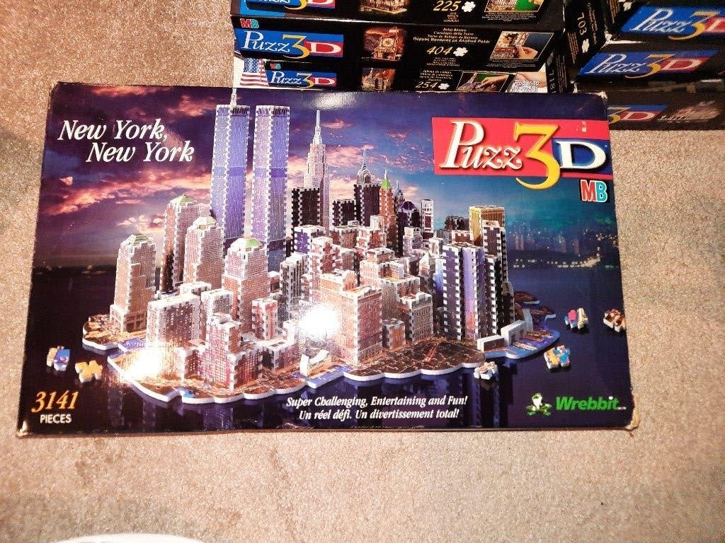 Berg 3d puzzels puzz3d en wrebbit, Ophalen of Verzenden, 500 t/m 1500 stukjes, Zo goed als nieuw, Rubik's of 3D-puzzel