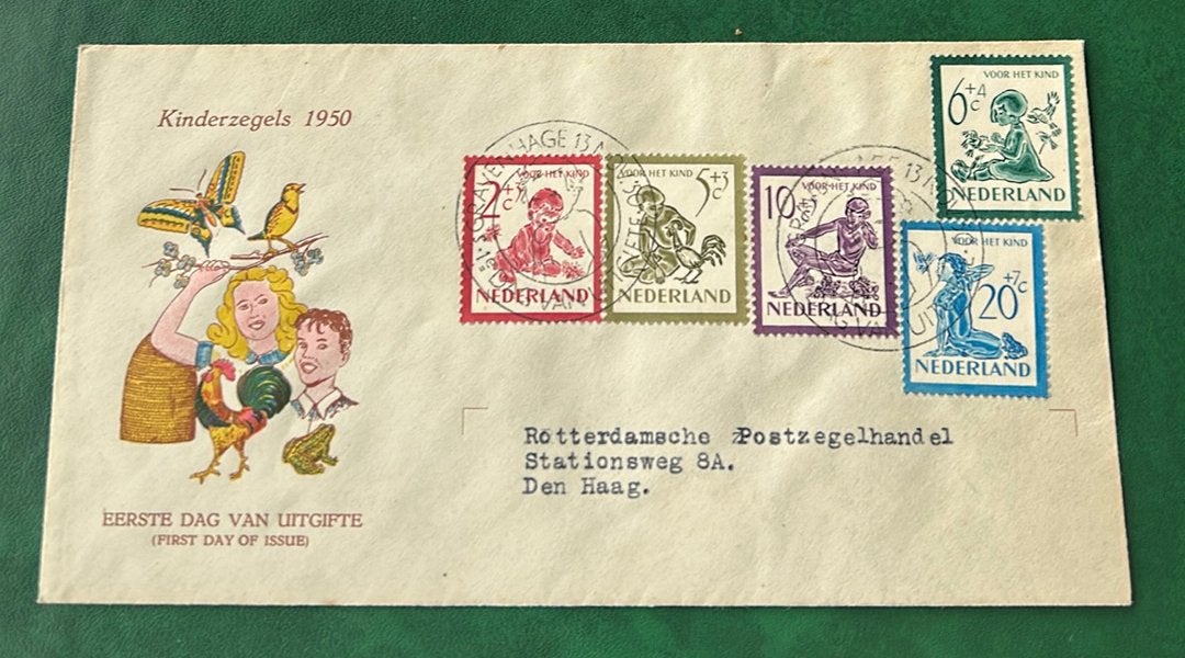 Nederland FDC E4 met adres, Postzegels en Munten, Postzegels | Eerstedagenveloppen, Verzenden, Nederland