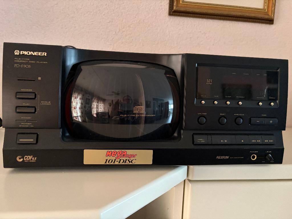 Pioneer CDspeler voor 100 cd's PD-F905, Ophalen, Gebruikt, Pioneer, Wisselaar
