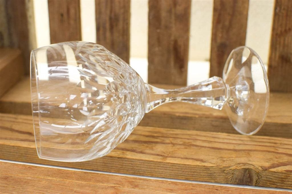 6 stuks Schott Zwiesel glazen wijnglazen op voet 50266, Verzamelen, Ophalen of Verzenden, Gebruikt, Bierglas