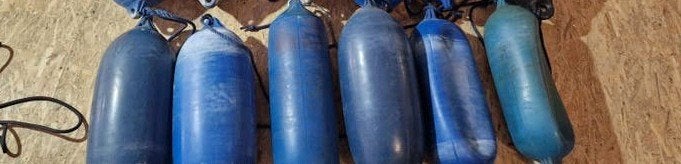 Set van 6 stootwillen/fenders voor boot, Ophalen, Gebruikt, Overige typen