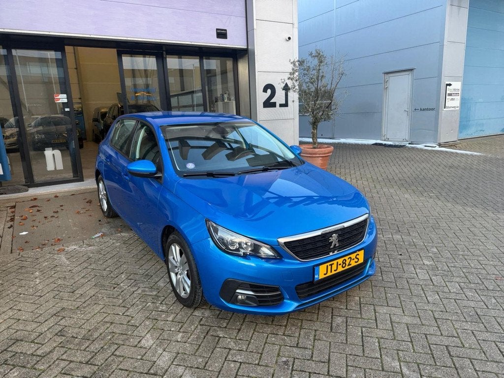 Peugeot 308 1.2 Active Pack VIRTUEEL! CAMERA! LED! INRUIL MO, Voorwielaandrijving, Stof, Gebruikt, Blauw