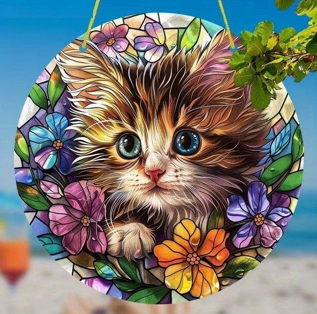Raamhanger kitten, Verzenden, Nieuw