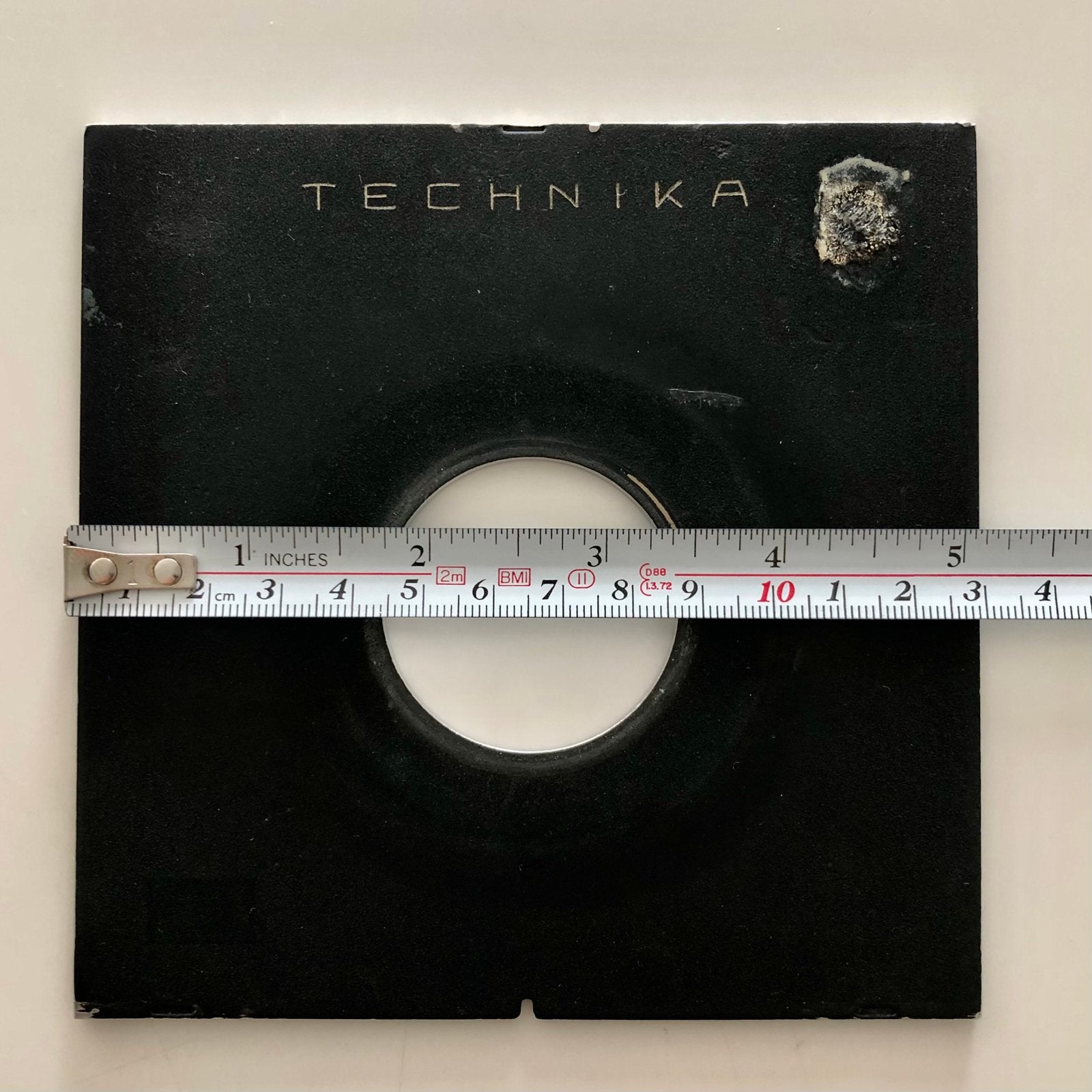 Linhof Technika lensbord - Copal 1 - 12,8 x 12,8 cm, Overige merken, Overige typen, Ophalen of Verzenden, Gebruikt