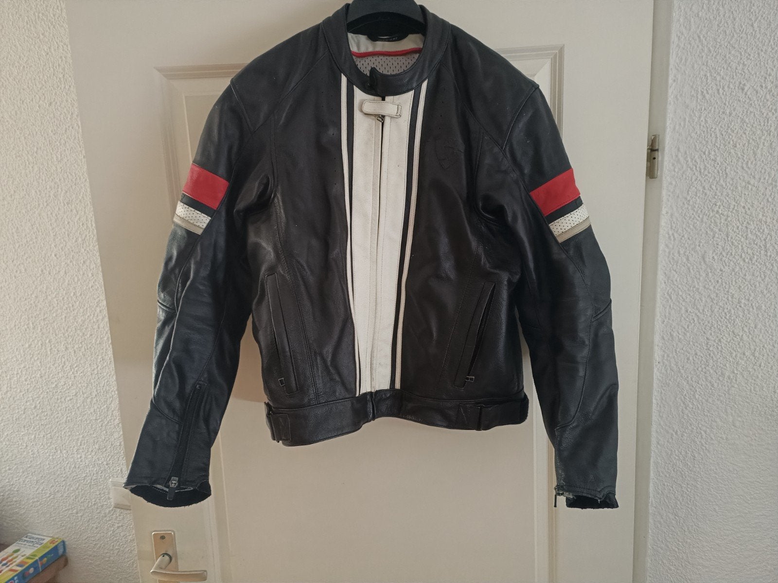 Revit leren motorjas maat 54 - zo goed als nieuw, Motoren, Kleding | Motorkleding, Heren, Jas | leer, Tweedehands, Ophalen