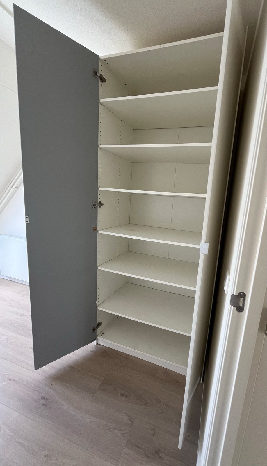 Mooie kledingkast met legplanken - 236x100x36 cm, Ophalen, Met plank(en), Gebruikt, 100 tot 150 cm