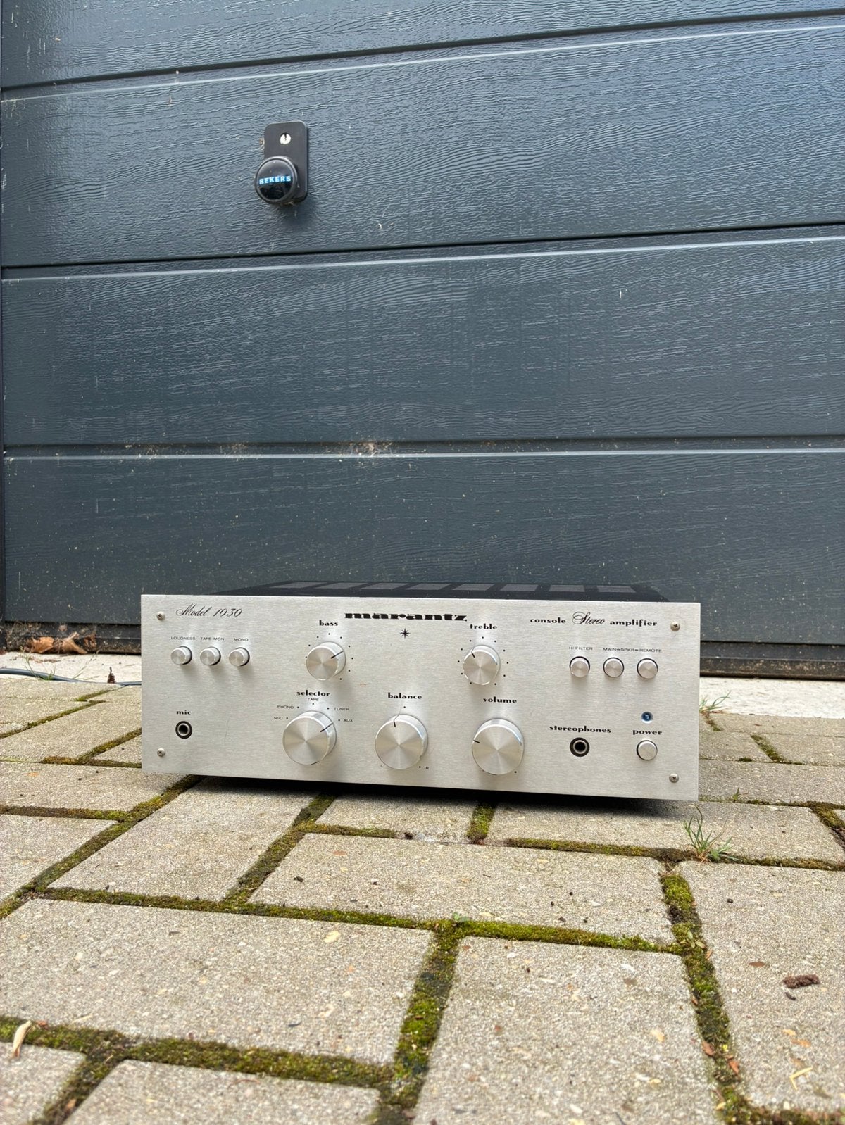 Marantz model 1030 versterker uitstekende staat!, Audio, Tv en Foto, Versterkers en Receivers, Ophalen of Verzenden, Gebruikt