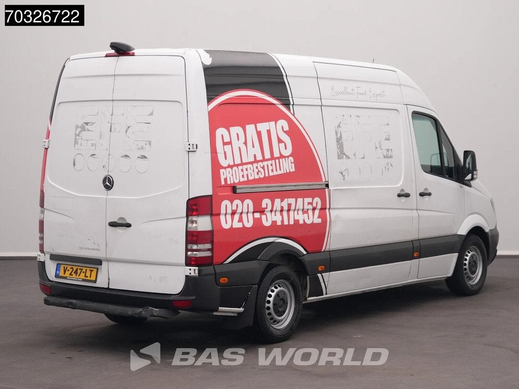 Mercedes Sprinter 313 CDI Engine/Motor Problem! Koelwagen L2, Auto's, Bestelauto's, Euro 5, Stof, Gebruikt, Wit