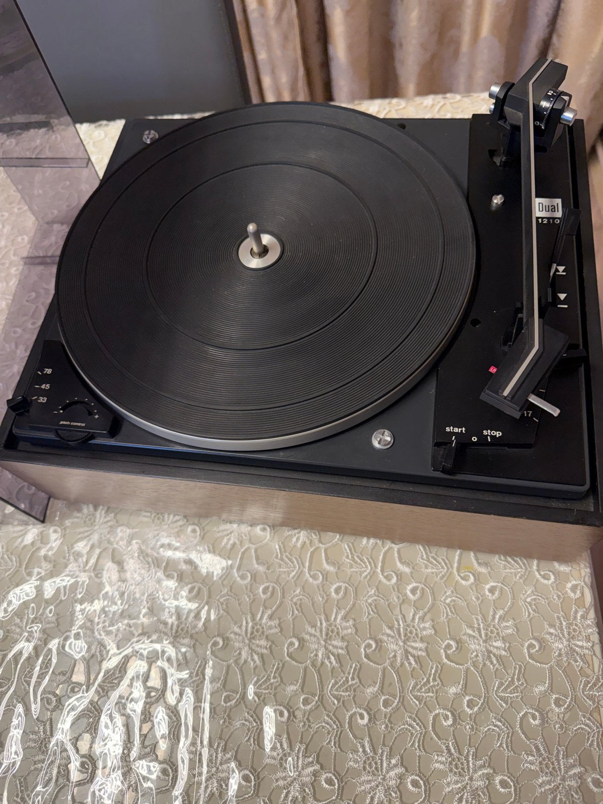 Dual 1210-CK-9 Platenspeler - Vintage Geluidskwaliteit, Ophalen of Verzenden, Zo goed als nieuw, Platenspeler, Dual