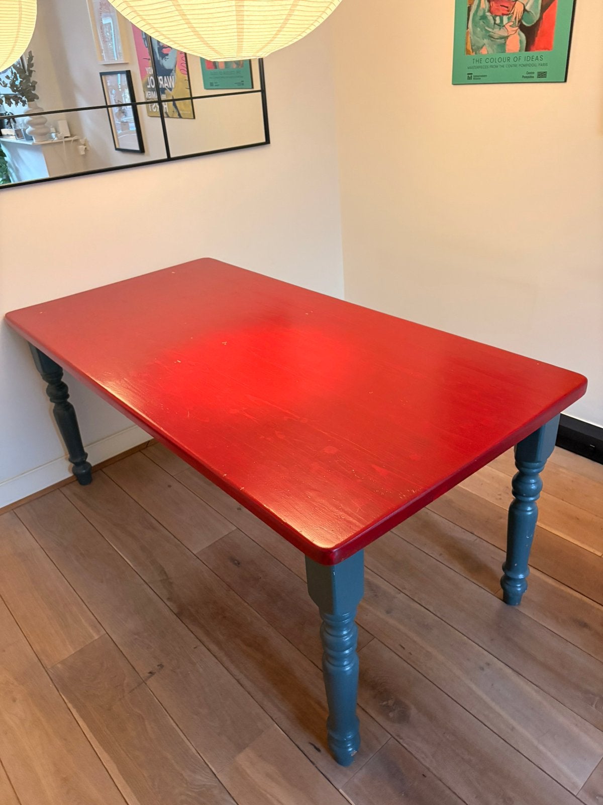 Table, Huis en Inrichting, Ophalen, Gebruikt, Vierkant, 50 tot 100 cm
