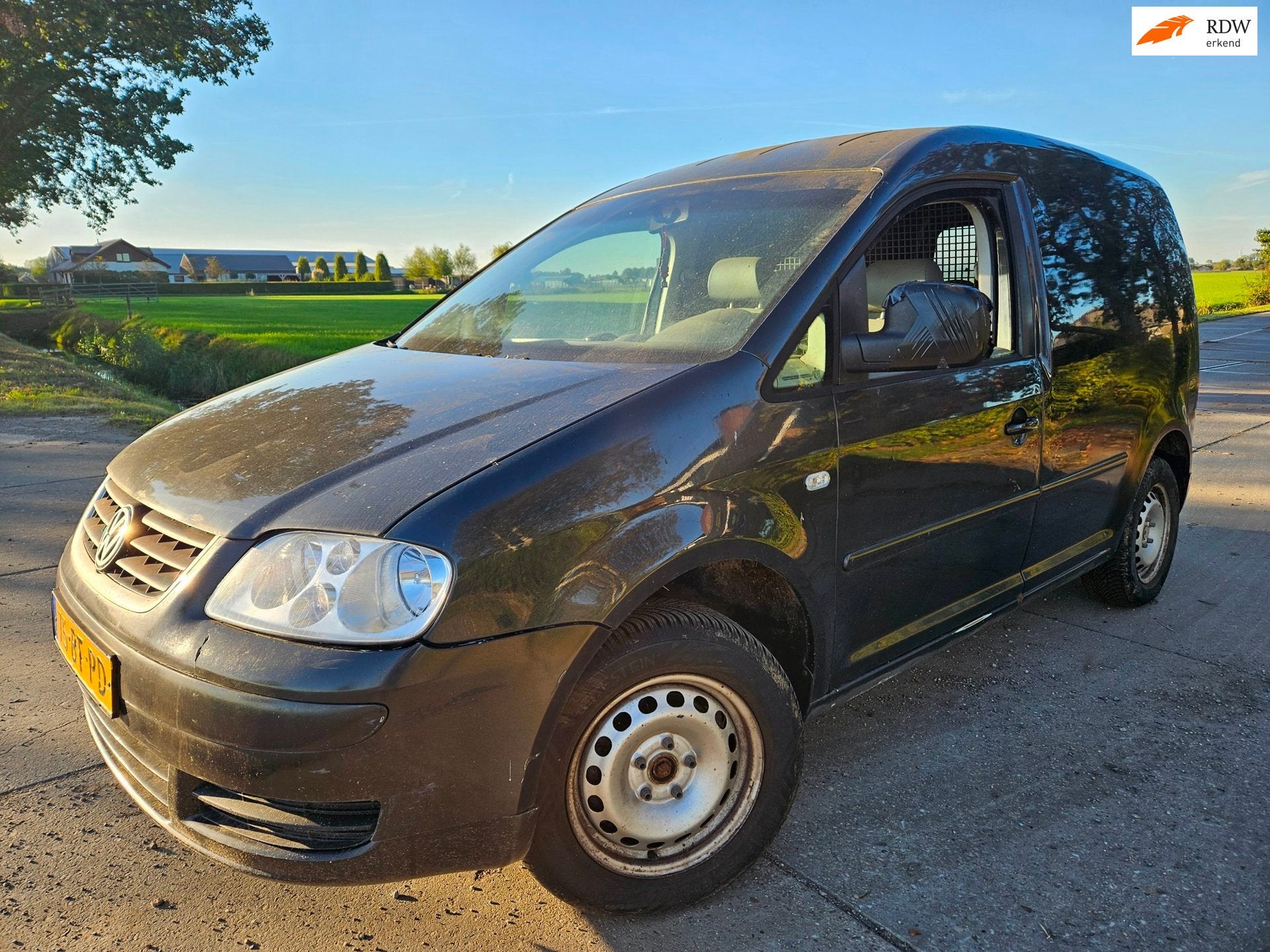 Volkswagen Caddy 1.9 TDI/ airco/ bj 2005 ( euro 4) turbo def, Auto's, Voorwielaandrijving, Gebruikt, 4 cilinders, Volkswagen