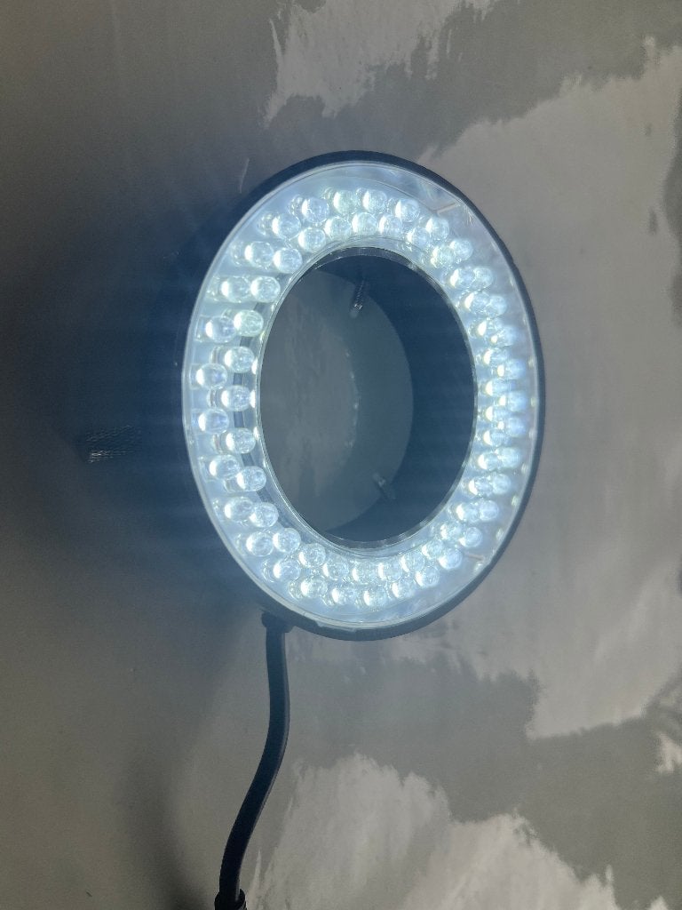 microscope led ring light, Ophalen of Verzenden, Zo goed als nieuw, Minder dan 400x, Onderdelen of Toebehoren