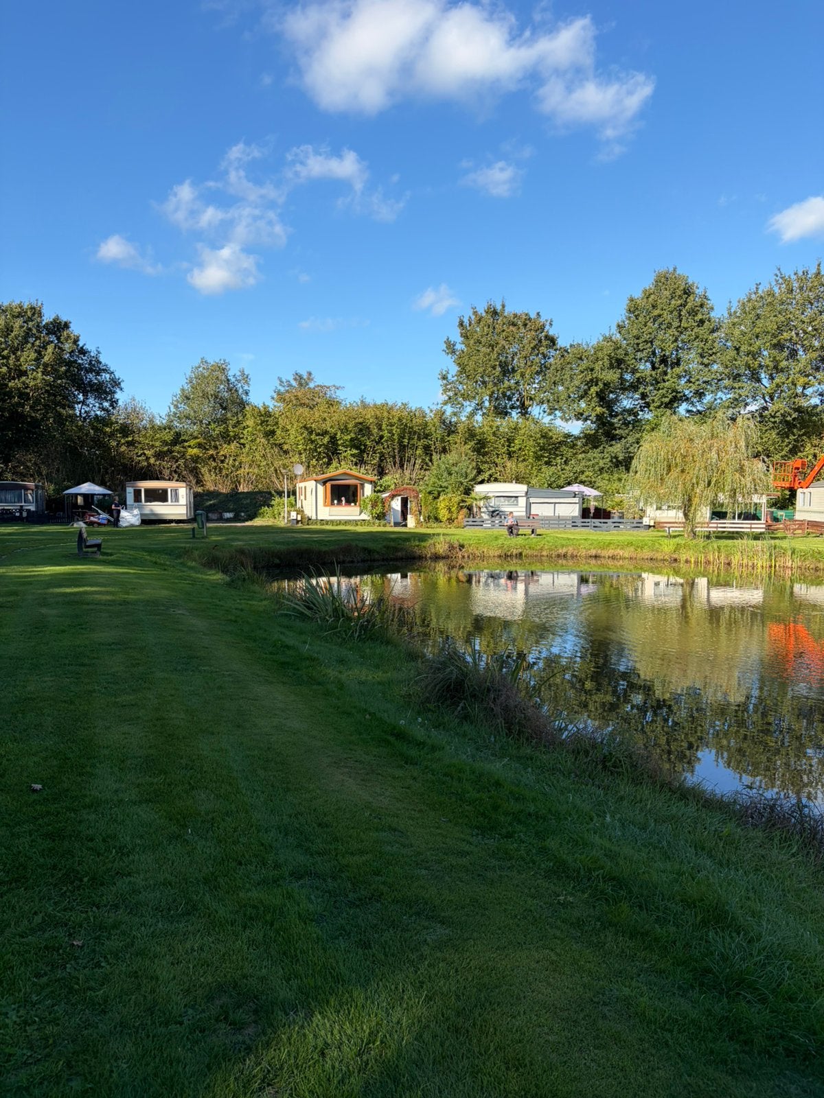 Prachtig onderhouden Chalet Gritter rustige camping Ommen, Tot en met 4