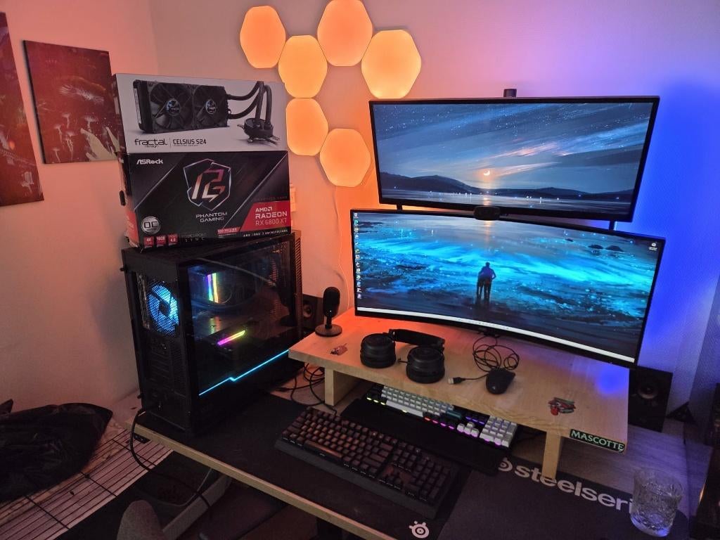 Gaming PC Radeon 6800 XT 16G, Computers en Software, Ophalen, Gebruikt, Zelf gebouwde pc, 512 GB